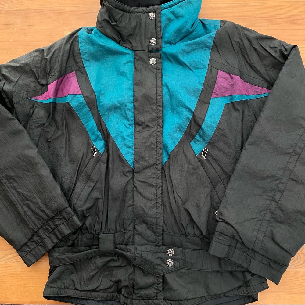 Vintage 80s Inside Edge Puffer Coat